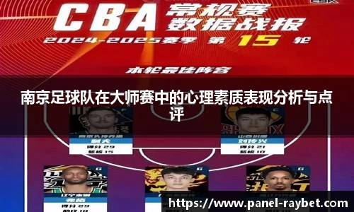 南京足球队在大师赛中的心理素质表现分析与点评